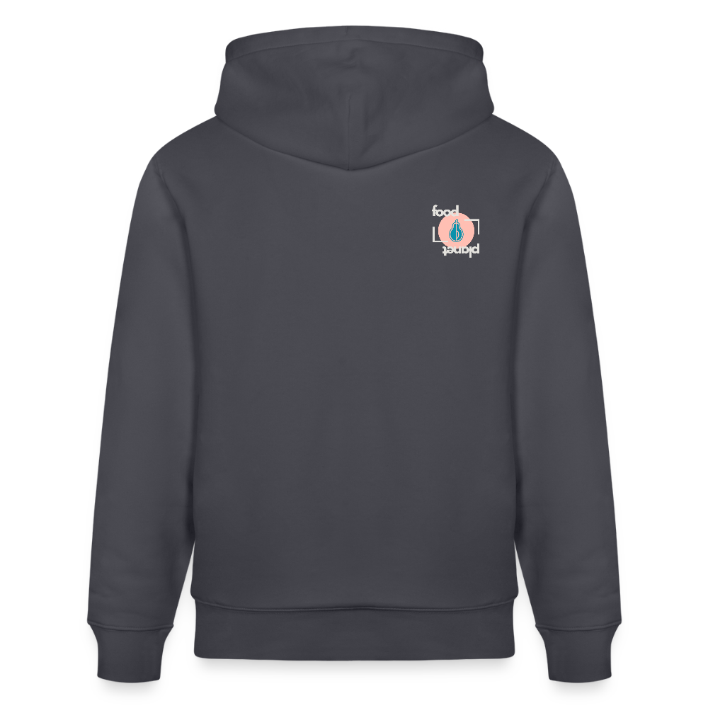 FINE.MAFI Relaxed Hoodie CREW - Indigoblau