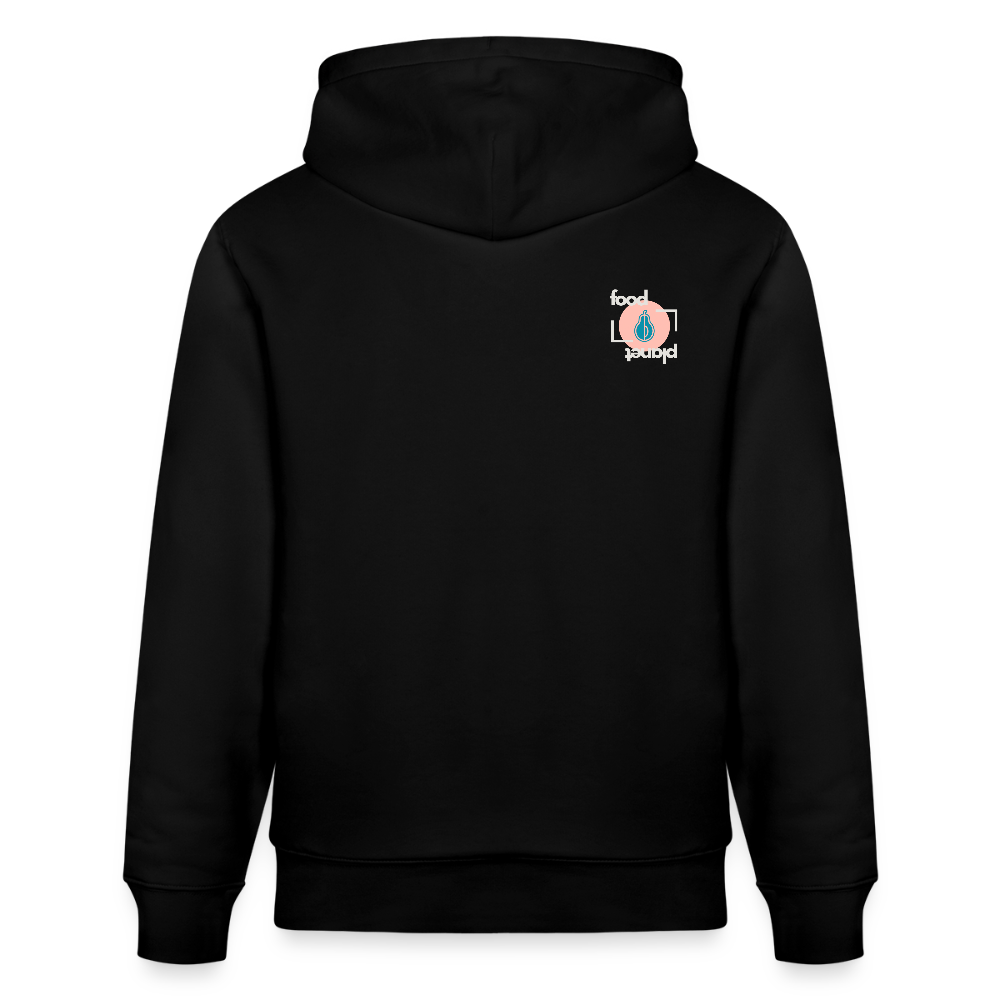 FINE.MAFI Relaxed Hoodie CREW - Schwarz
