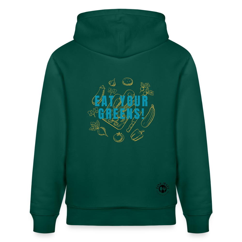 FINE.MAFI Relaxed Hoodie CREW - Forest