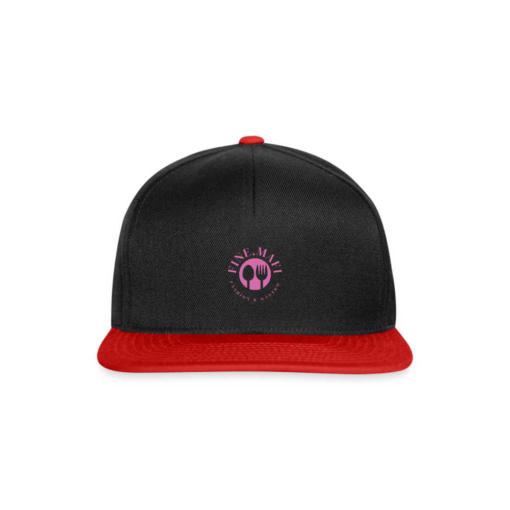 Snapback Cap FINE.MAFI - Schwarz/Rot