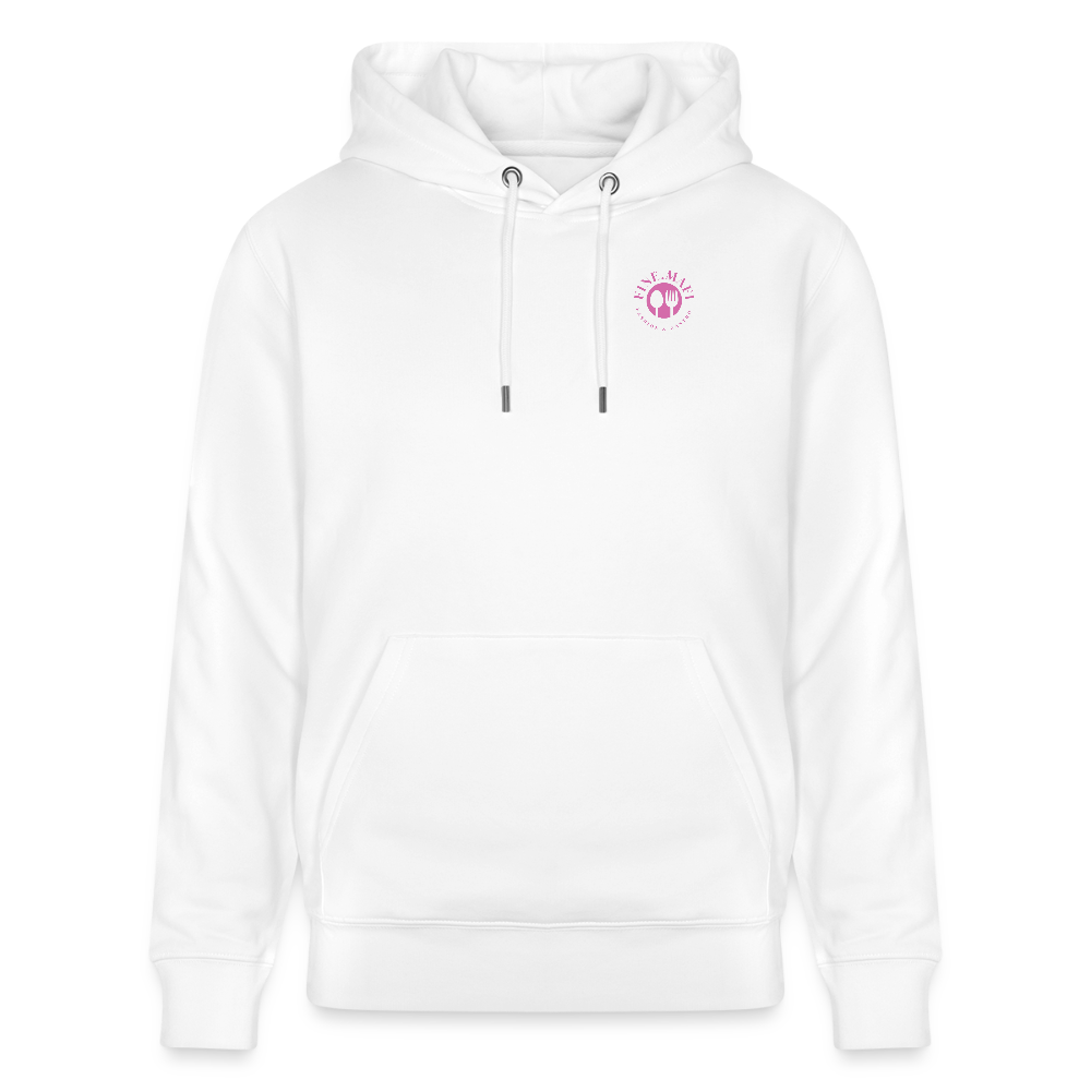 FINE.MAFI Unisex Bio-Hoodie Zero Waste - Weiß