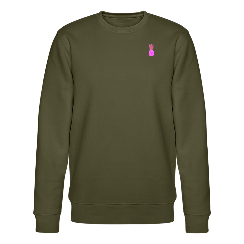 FINE.MAFI Bio Relaxed Crew Neck Sweatshirt - Khaki