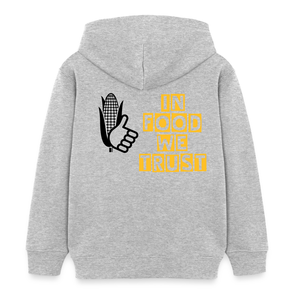 Gastrokids Bio Hoodie IFWT - Grau meliert