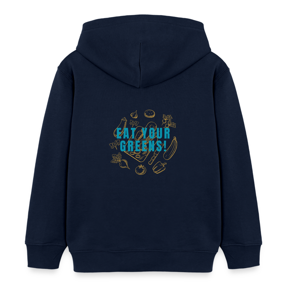 GASTROKIDS Kinder Bio-Hoodie CREW - Navy