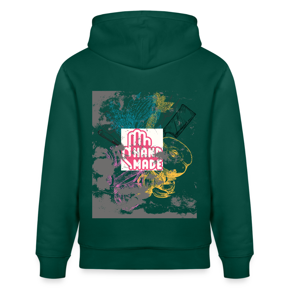 FINE.MAFI Bio Relaxed Hoodie CREW - Forest