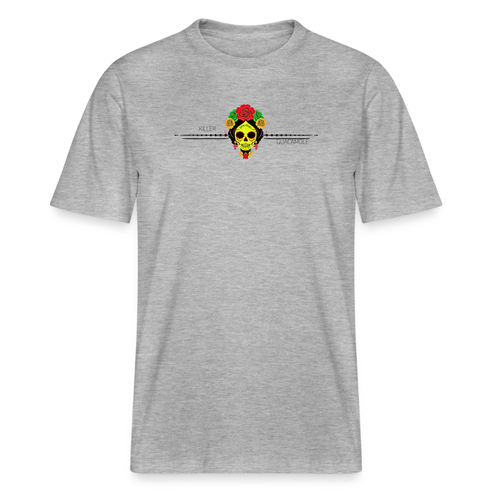 FOOD LOVE Männer Bio-T-Shirt Guaca - Grau meliert