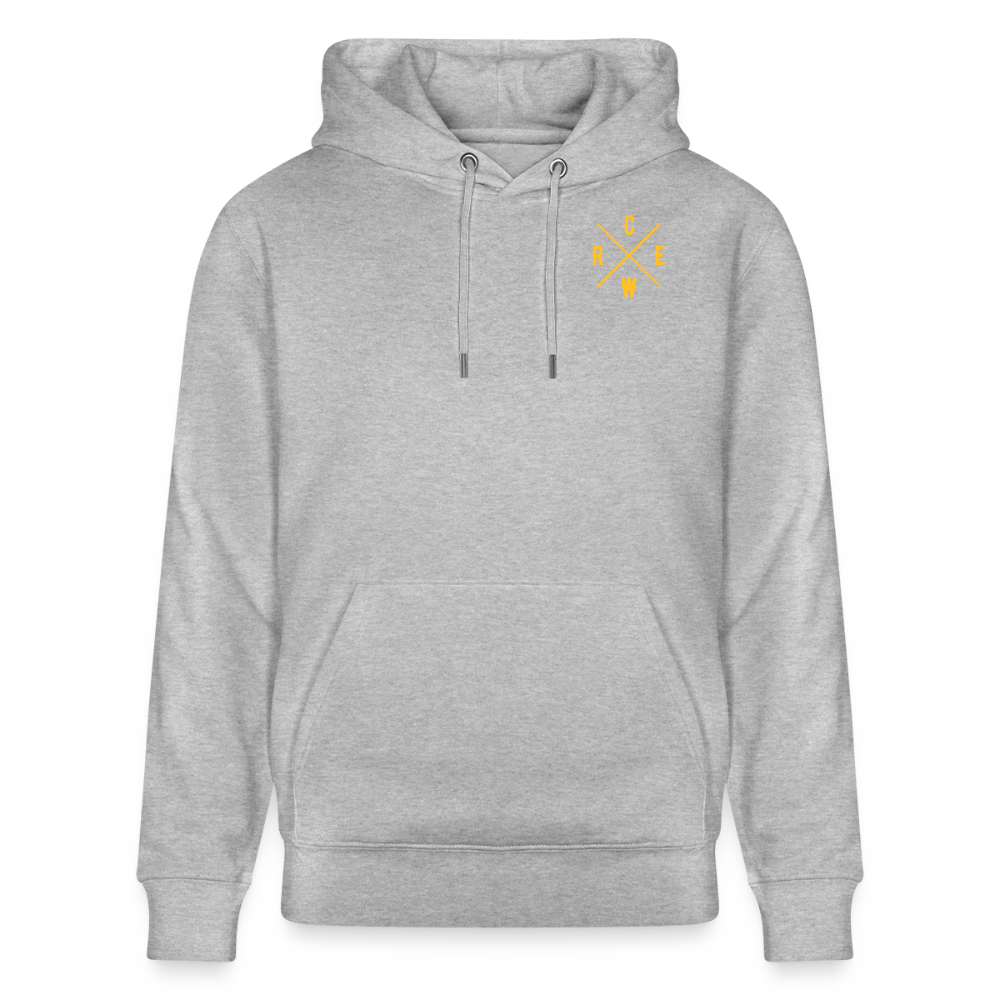 FINE.MAFI Relaxed Hoodie CREW - Grau meliert