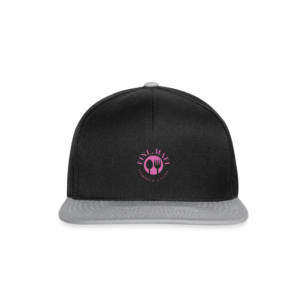 Snapback Cap FINE.MAFI - Schwarz/Grau