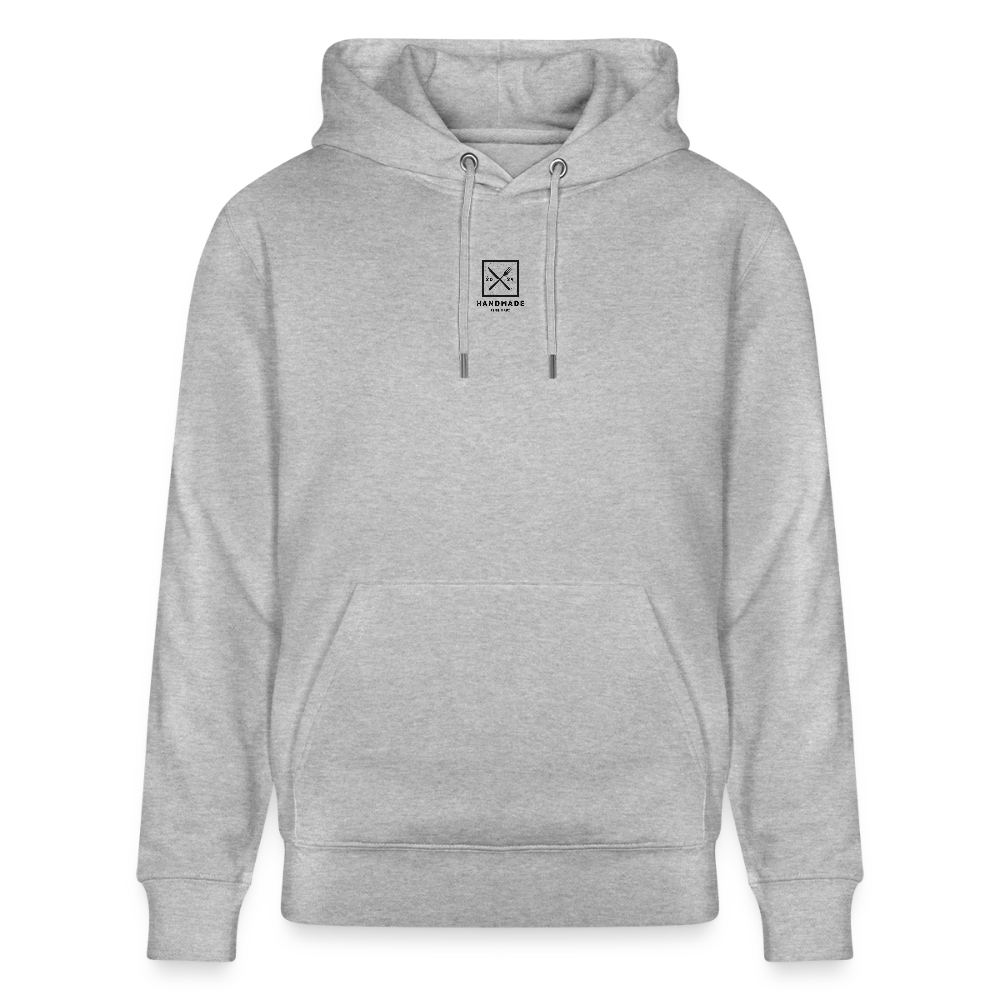 FINE.MAFI Bio Relaxed Hoodie CREW - Grau meliert