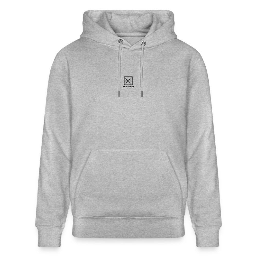 FINE.MAFI Bio Relaxed Hoodie CREW - Grau meliert