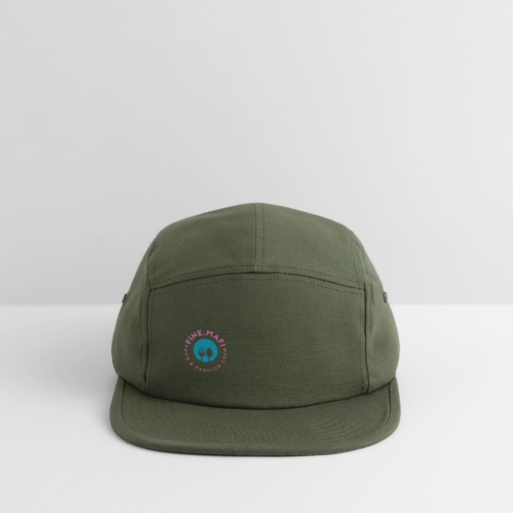 Canvas Camper Cap - Olivgrün