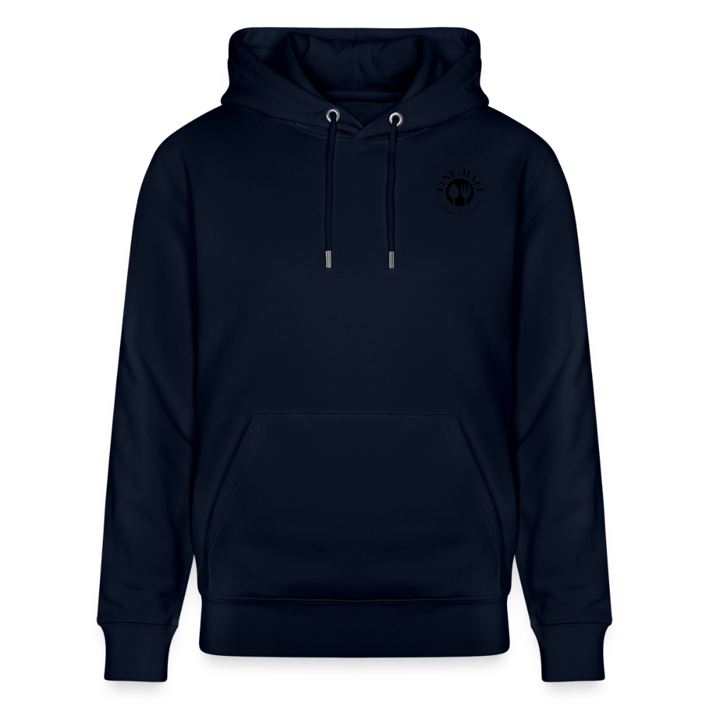 FOOD LOVE Unisex Bio-Hoodie Hummus - Navy