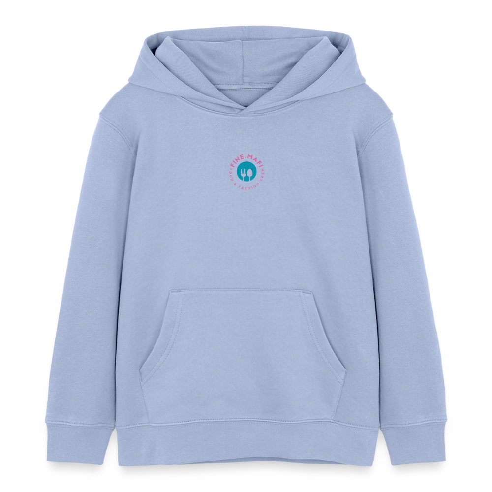 GASTROKIDS Kinder Bio-Hoodie CREW - Sky