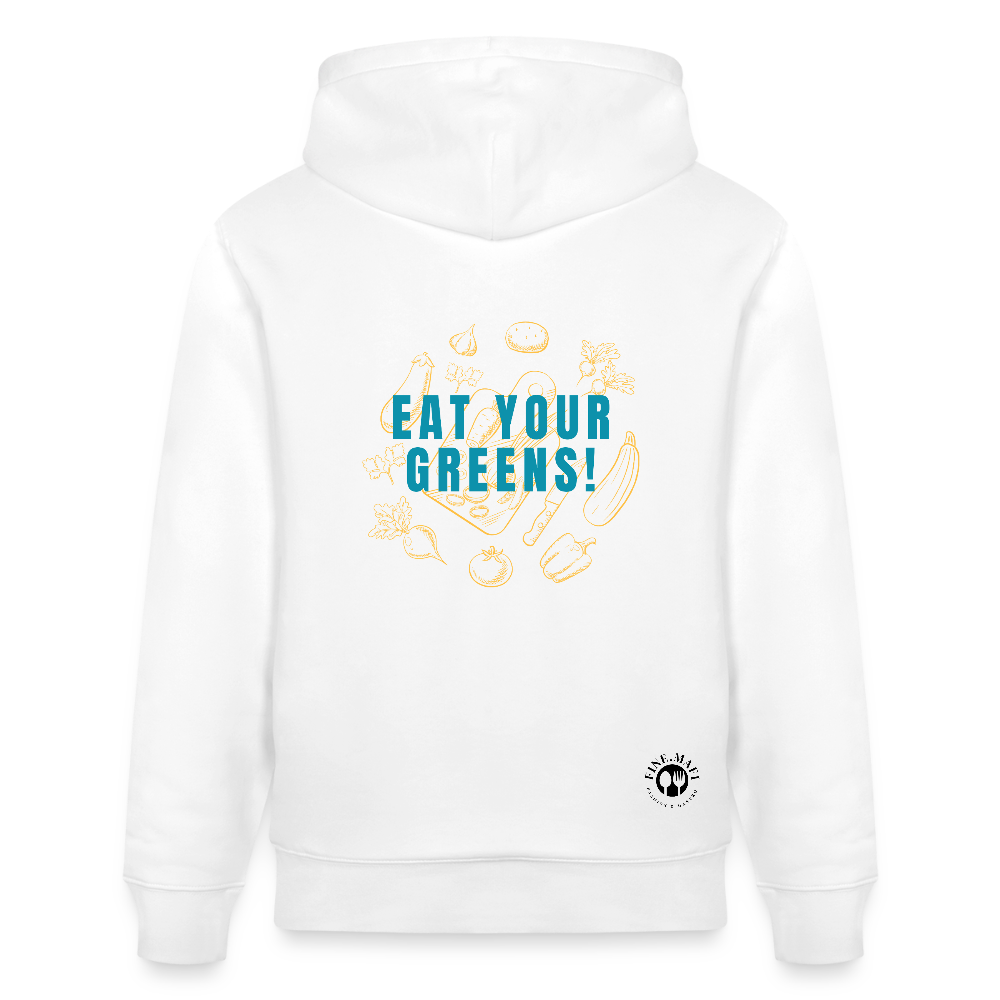 FINE.MAFI Relaxed Hoodie CREW - Weiß