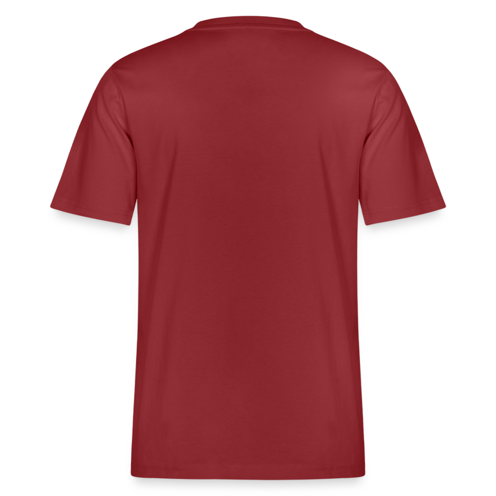 FINE.MAFI Relaxed T-Shirt CREW - Erdrot