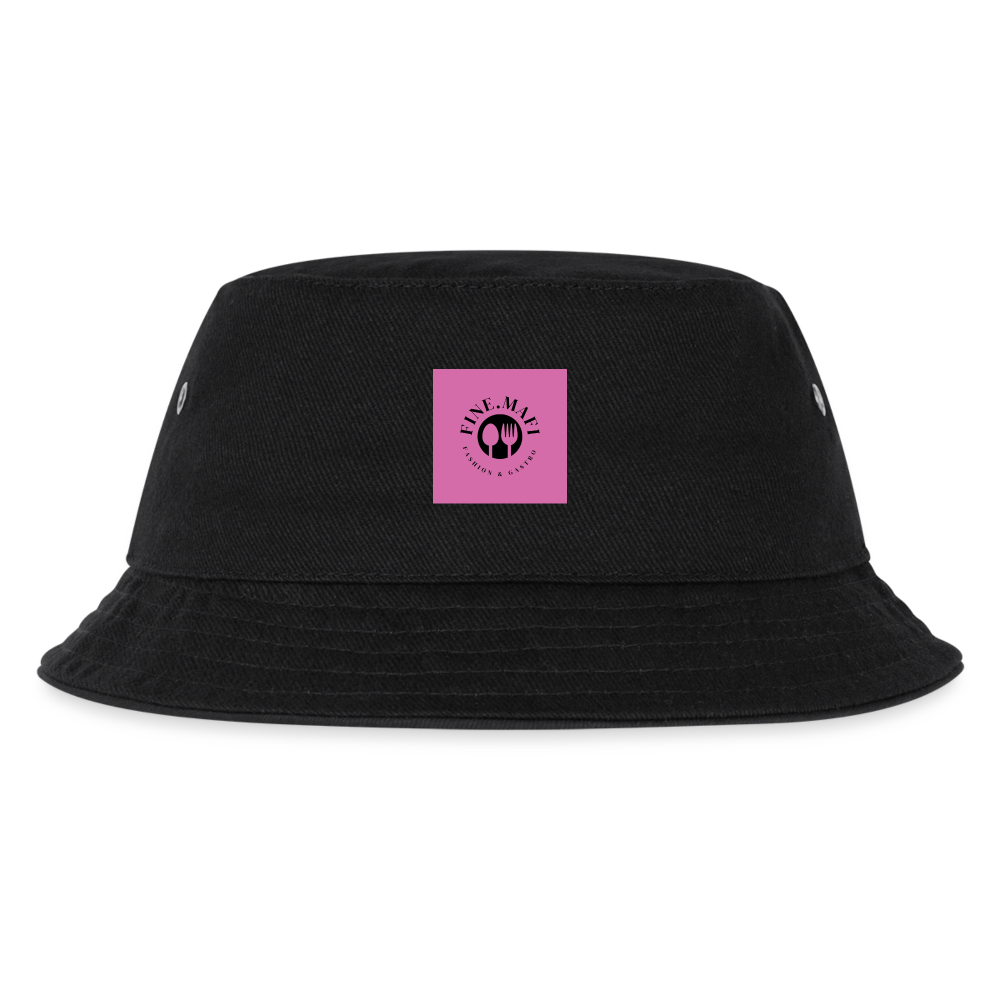 Kinder Bucket Hat - Schwarz