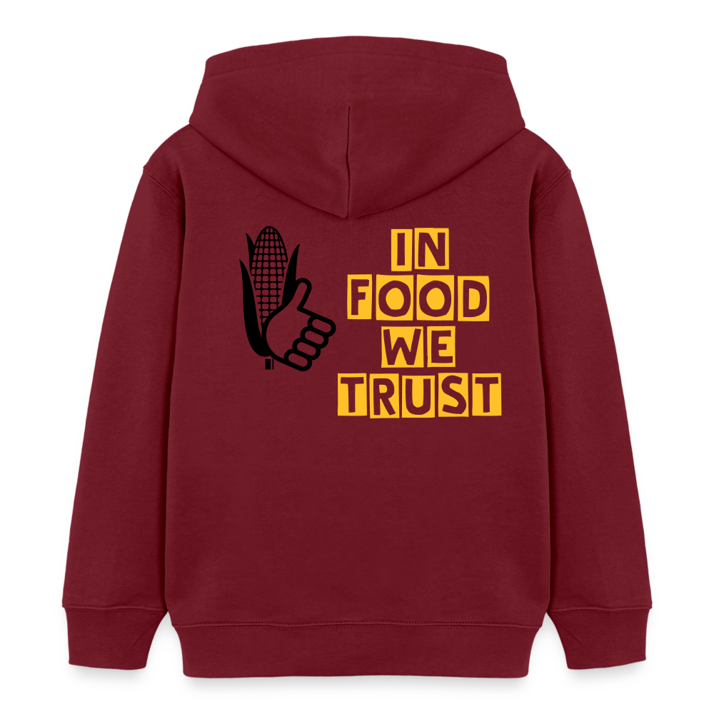 Gastrokids Bio Hoodie IFWT - Burgunderrot