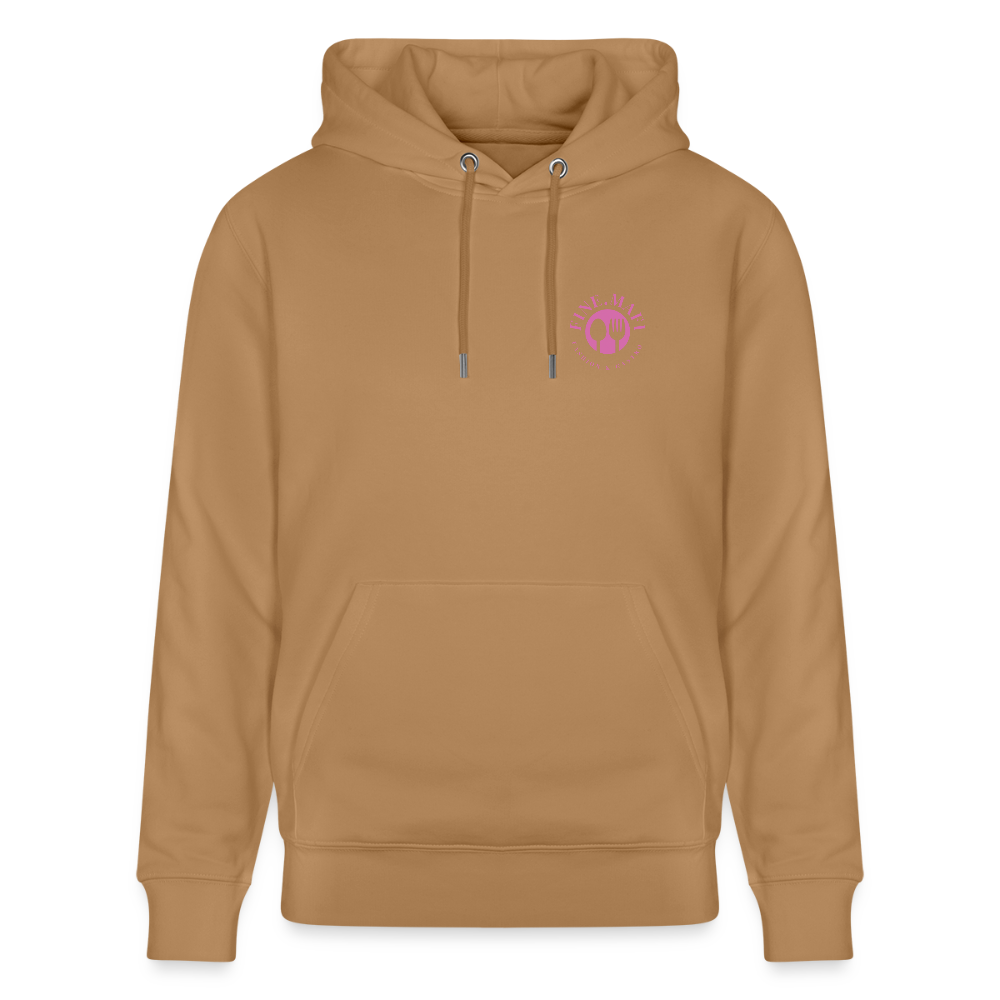 FOOD LOVE Unisex Bio-Hoodie DIGGA - Karamell