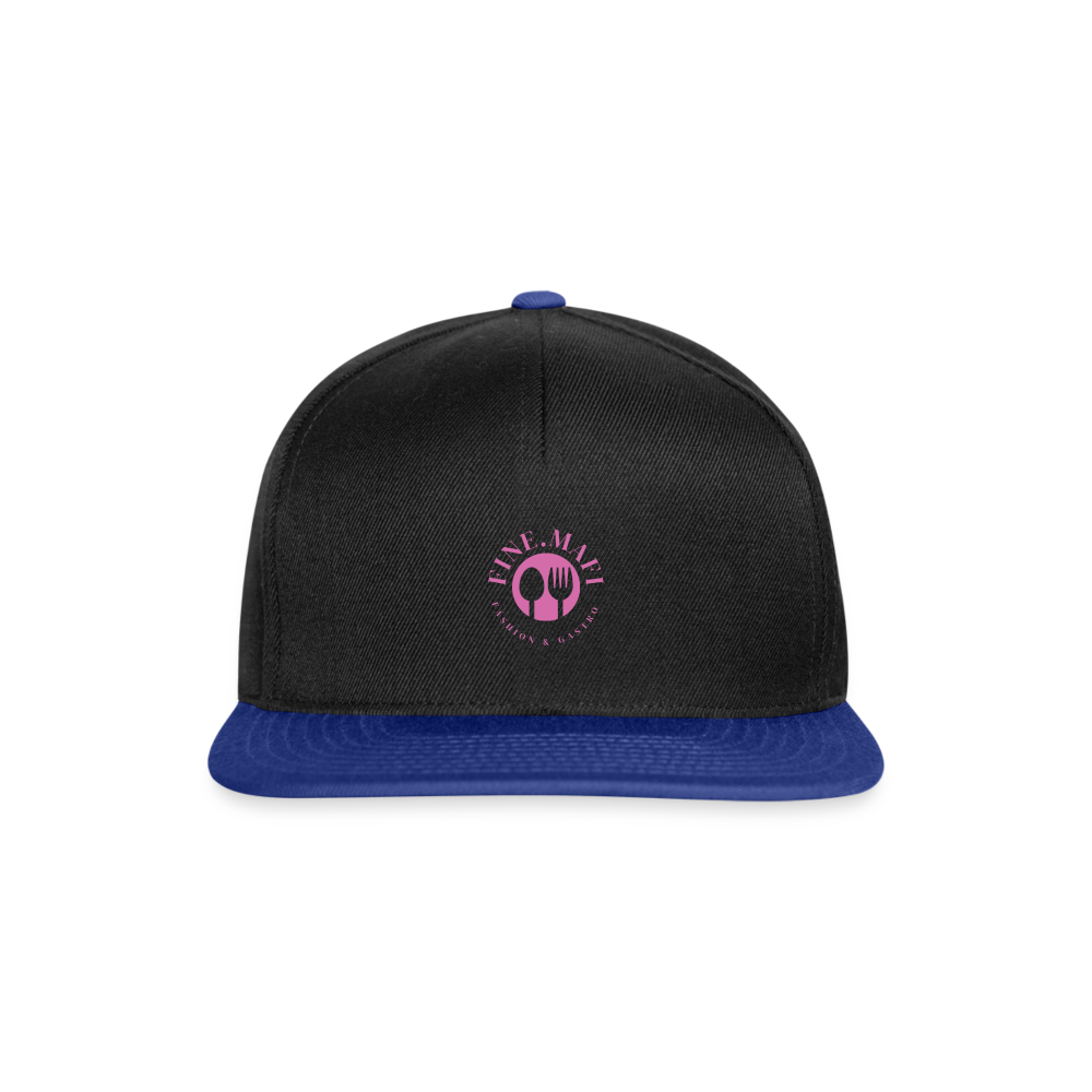 Snapback Cap FINE.MAFI - Schwarz/Königsblau