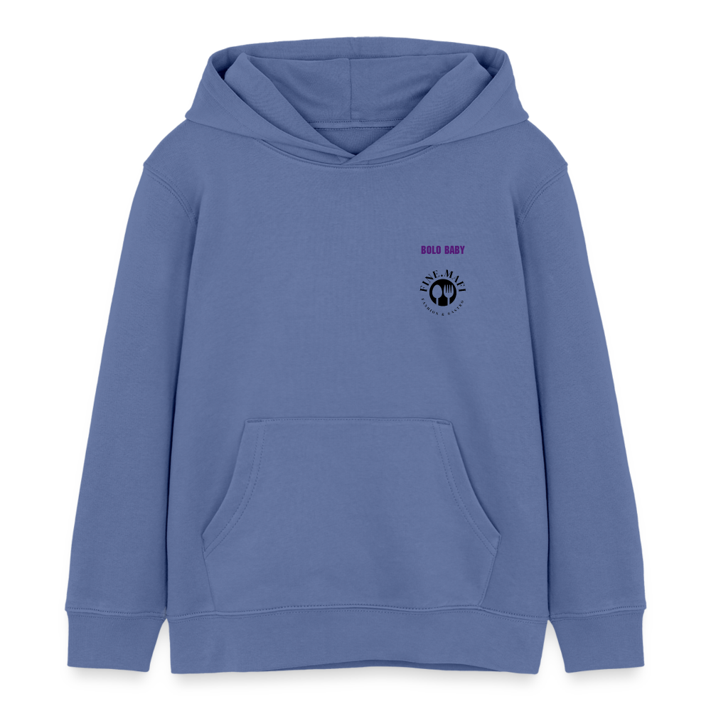 Gastrokids Bio Hoodie Bolo Stile - Blau