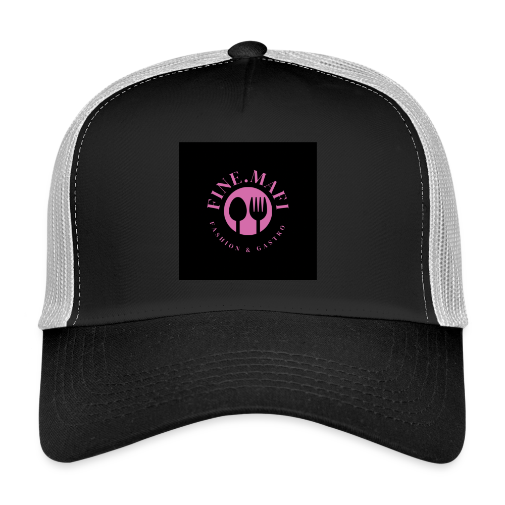 Trucker Cap - Schwarz/Steingrau
