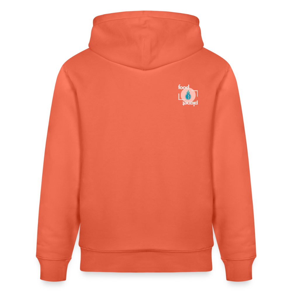 FINE.MAFI Relaxed Hoodie CREW - Hellrot