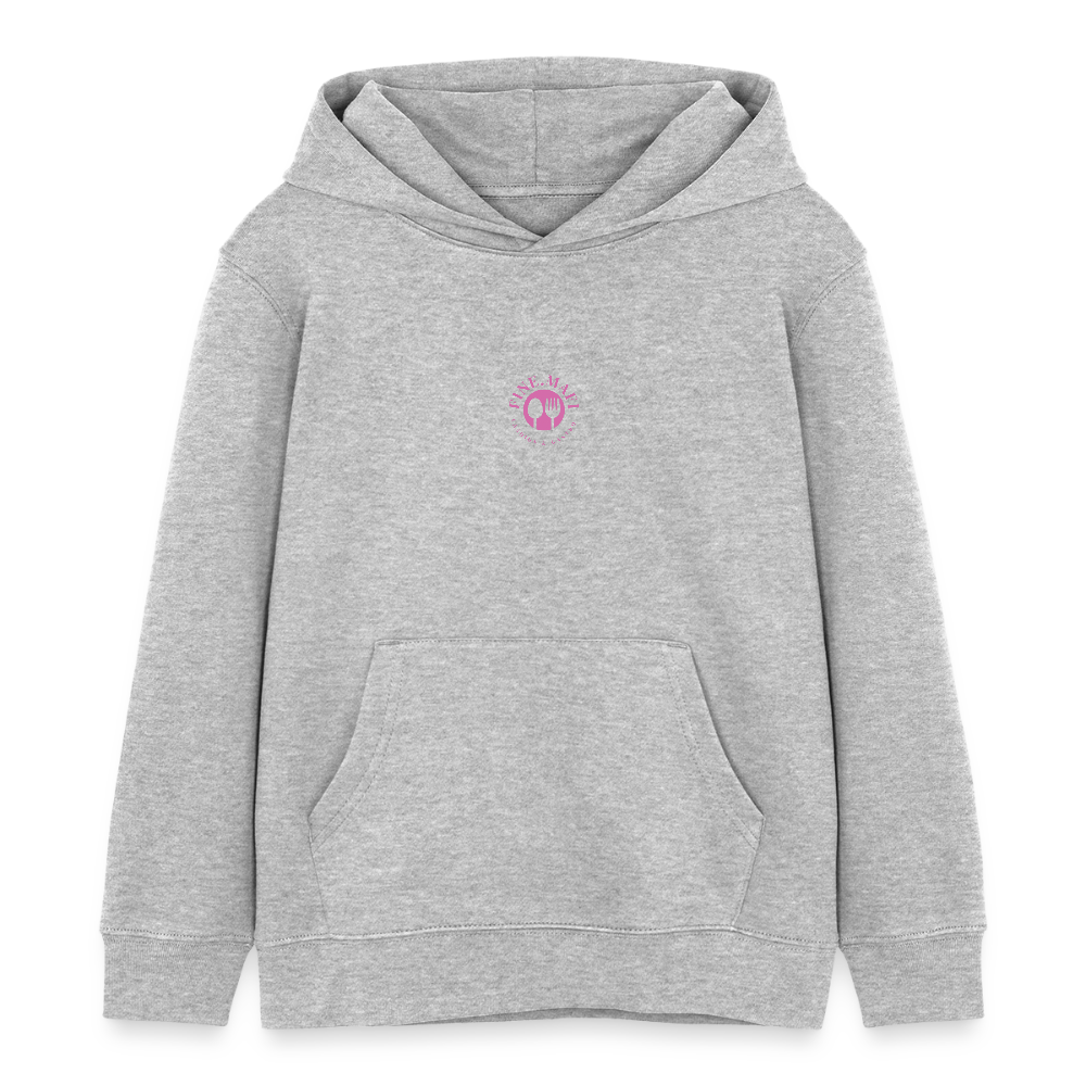 Gastrokids Unisex Bio-Hoodie CW - Grau meliert