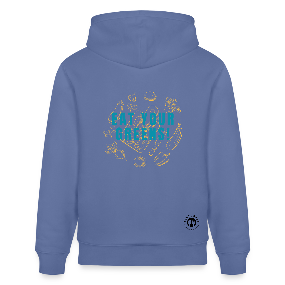 FINE.MAFI Relaxed Hoodie CREW - Blau