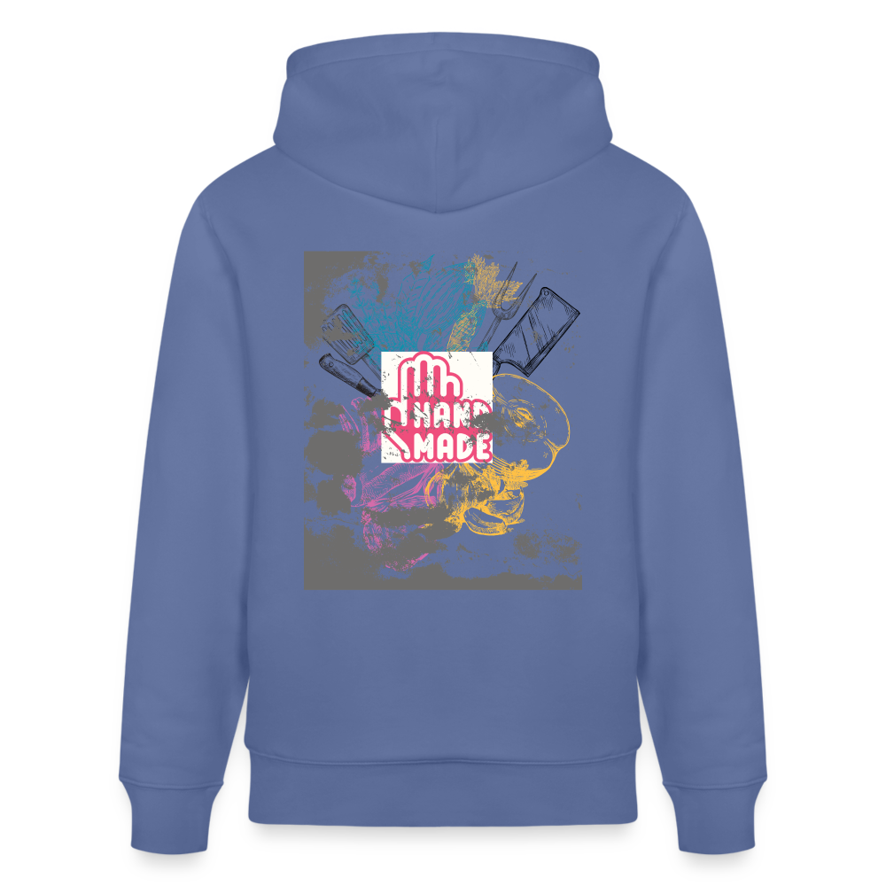FINE.MAFI Bio Relaxed Hoodie CREW - Blau