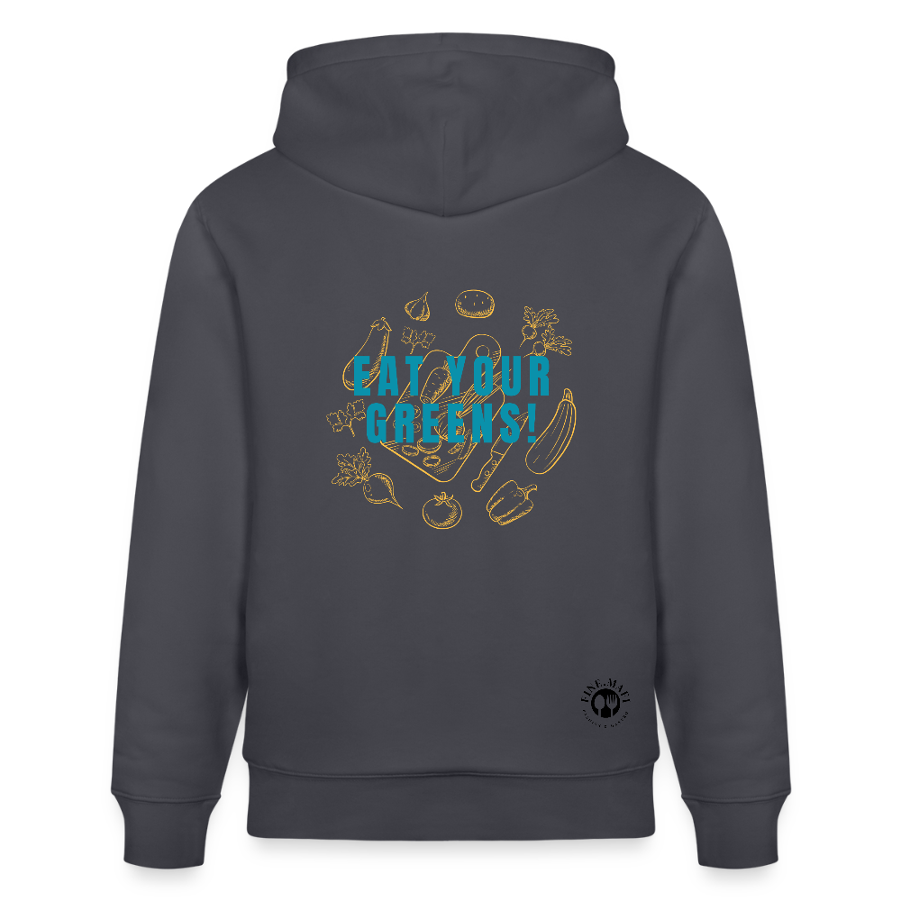 FINE.MAFI Relaxed Hoodie CREW - Indigoblau