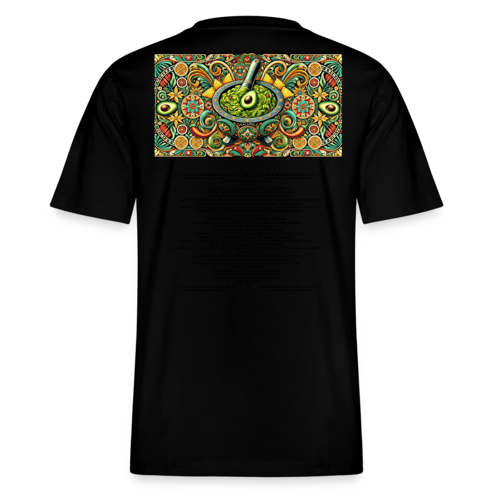 FOOD LOVE Männer Bio-T-Shirt Guaca - Schwarz