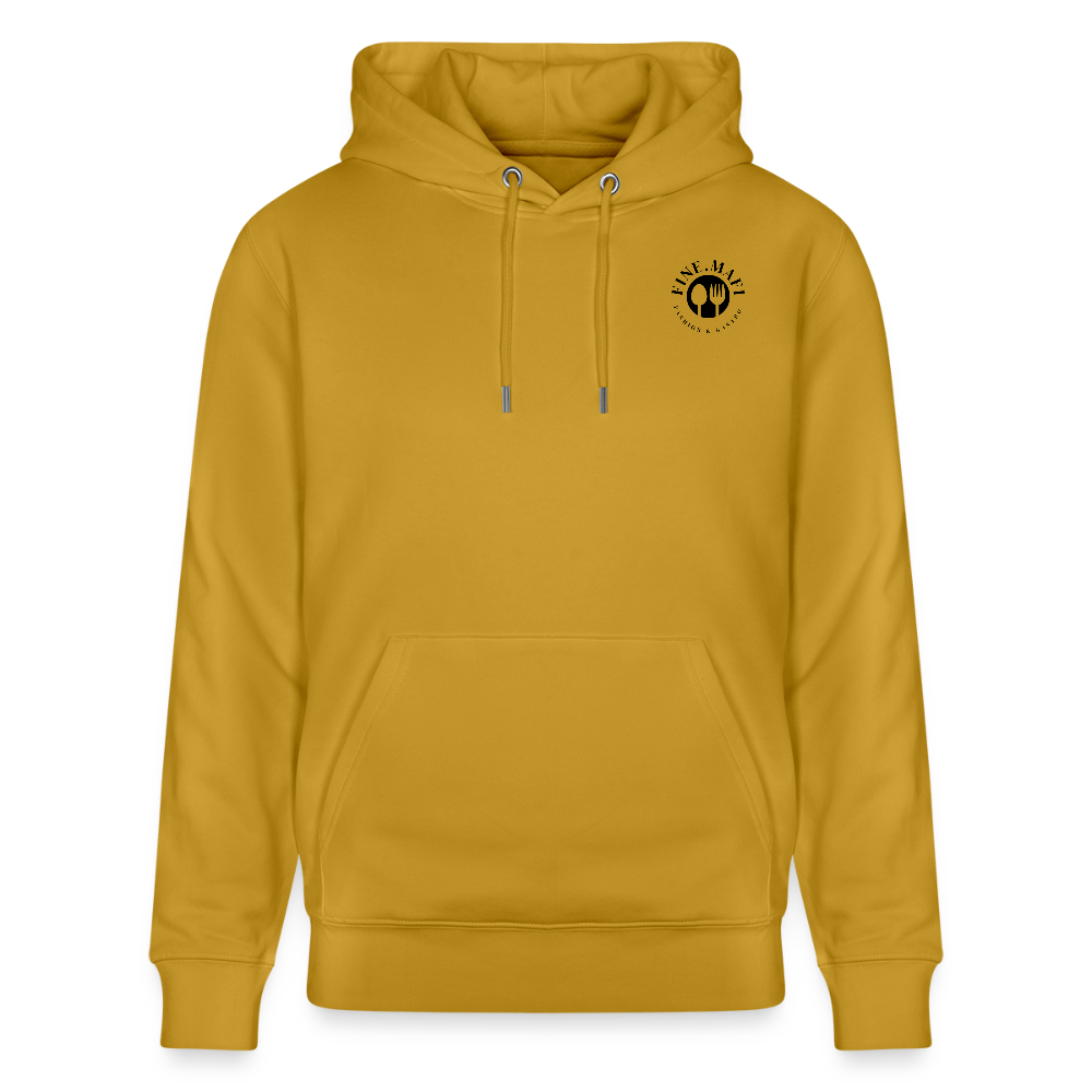 FOOD LOVE Unisex Bio-Hoodie Hummus - Ocker