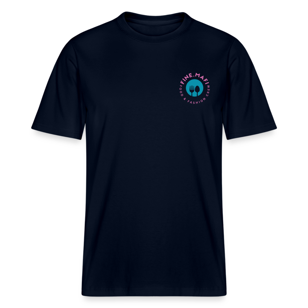 FINE.MAFI Relaxed T-Shirt CREW - Navy