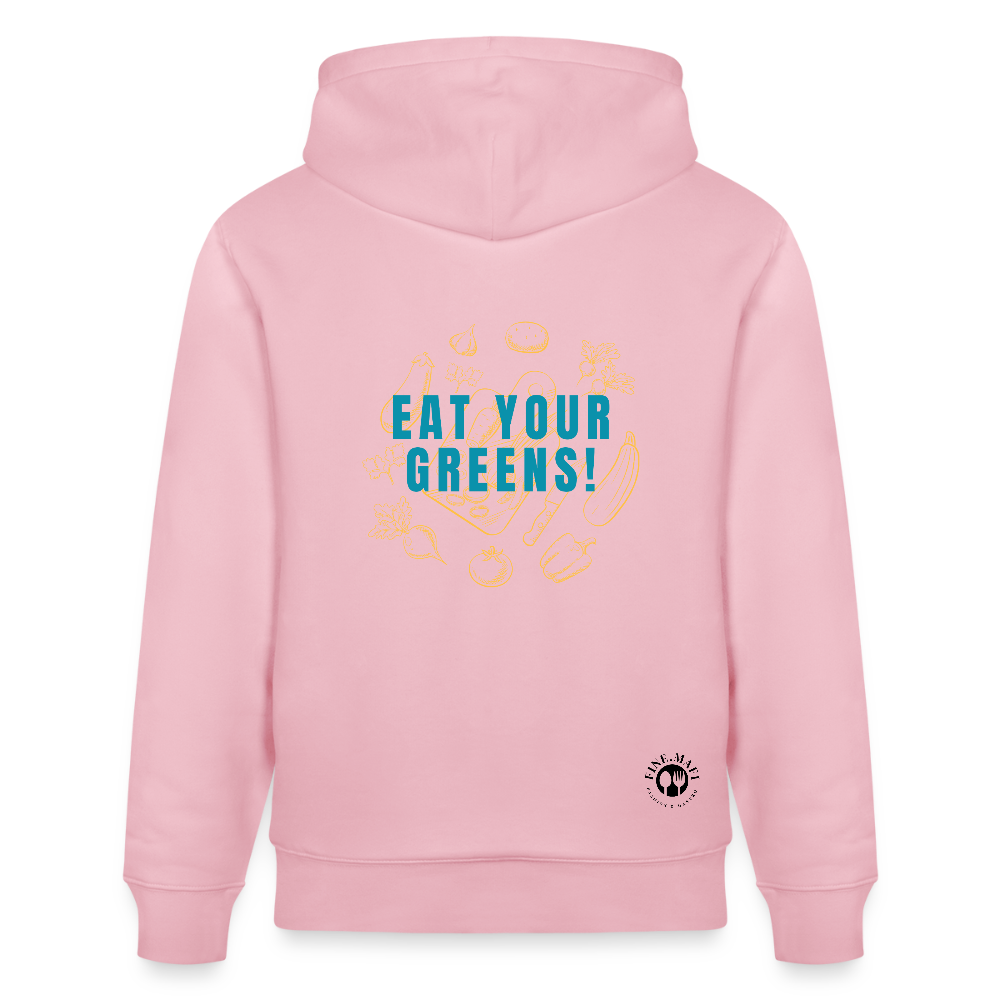 FINE.MAFI Relaxed Hoodie CREW - Hellrosa