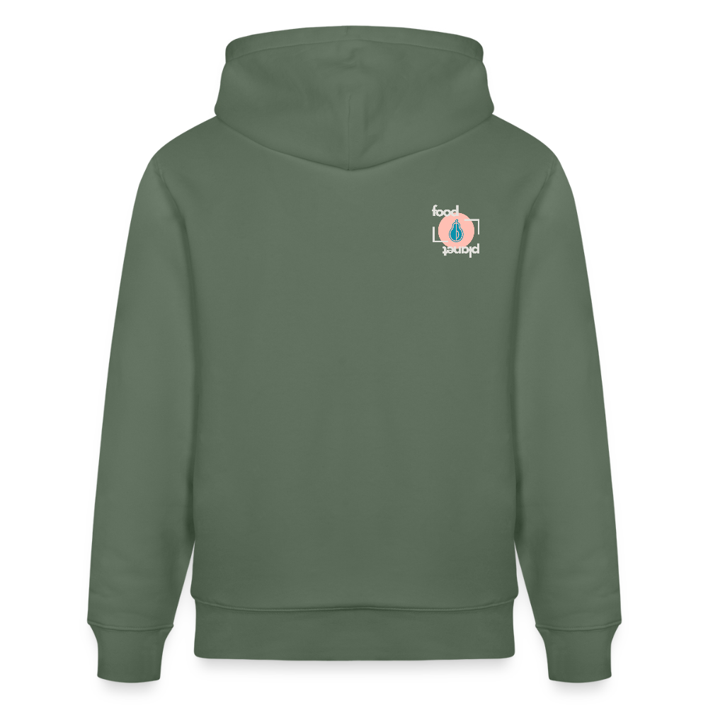 FINE.MAFI Relaxed Hoodie CREW - Tanngrün