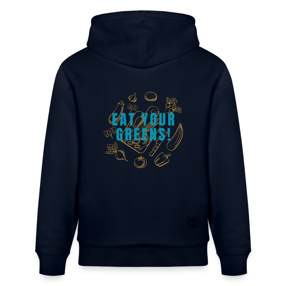 FINE.MAFI Relaxed Hoodie CREW - Navy