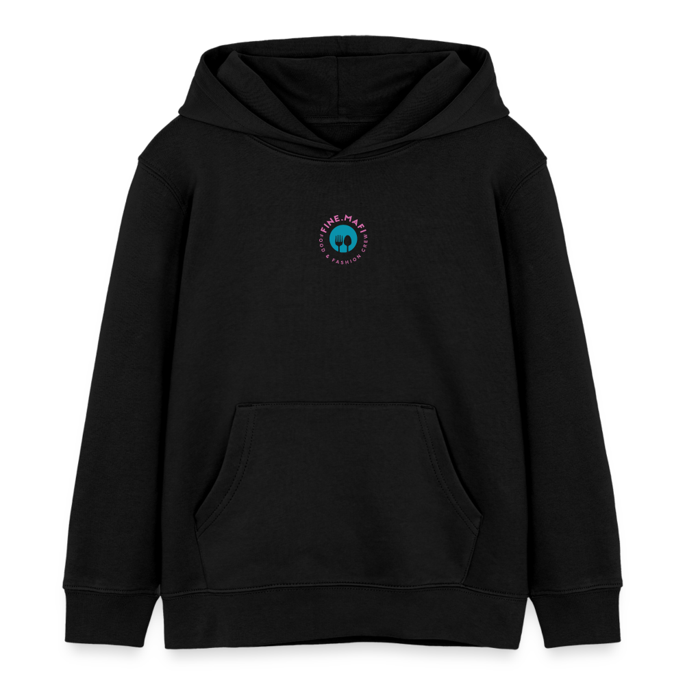 GASTROKIDS Kinder Bio-Hoodie CREW - Schwarz
