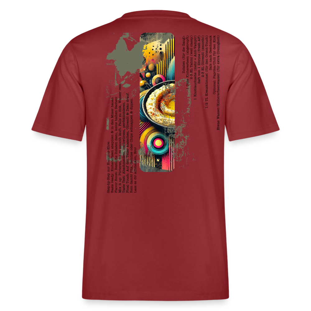 Stanley/Stella Relaxed Fit Unisex Bio-T-Shirt Hummus - Erdrot