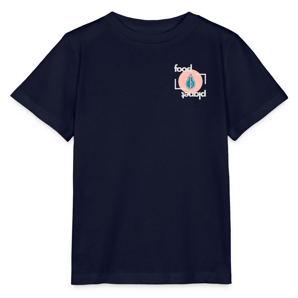 GASTROKIDS Kinder T-Shirt FOOD PLANET - Navy