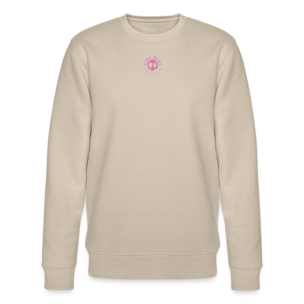 FOOD LOVE Unisex Bio-Sweatshirt DIGGA - Beige
