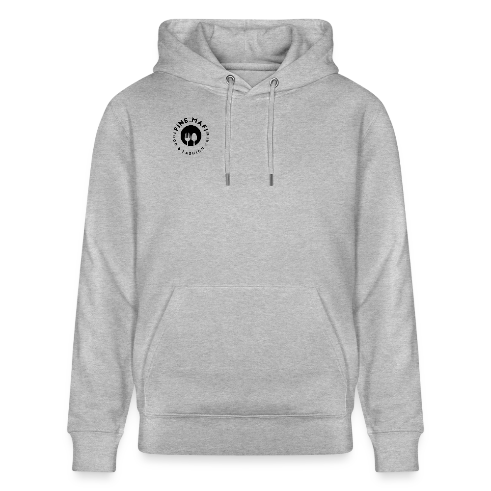 FINE.MAFI Relaxed Hoodie CREW - Grau meliert