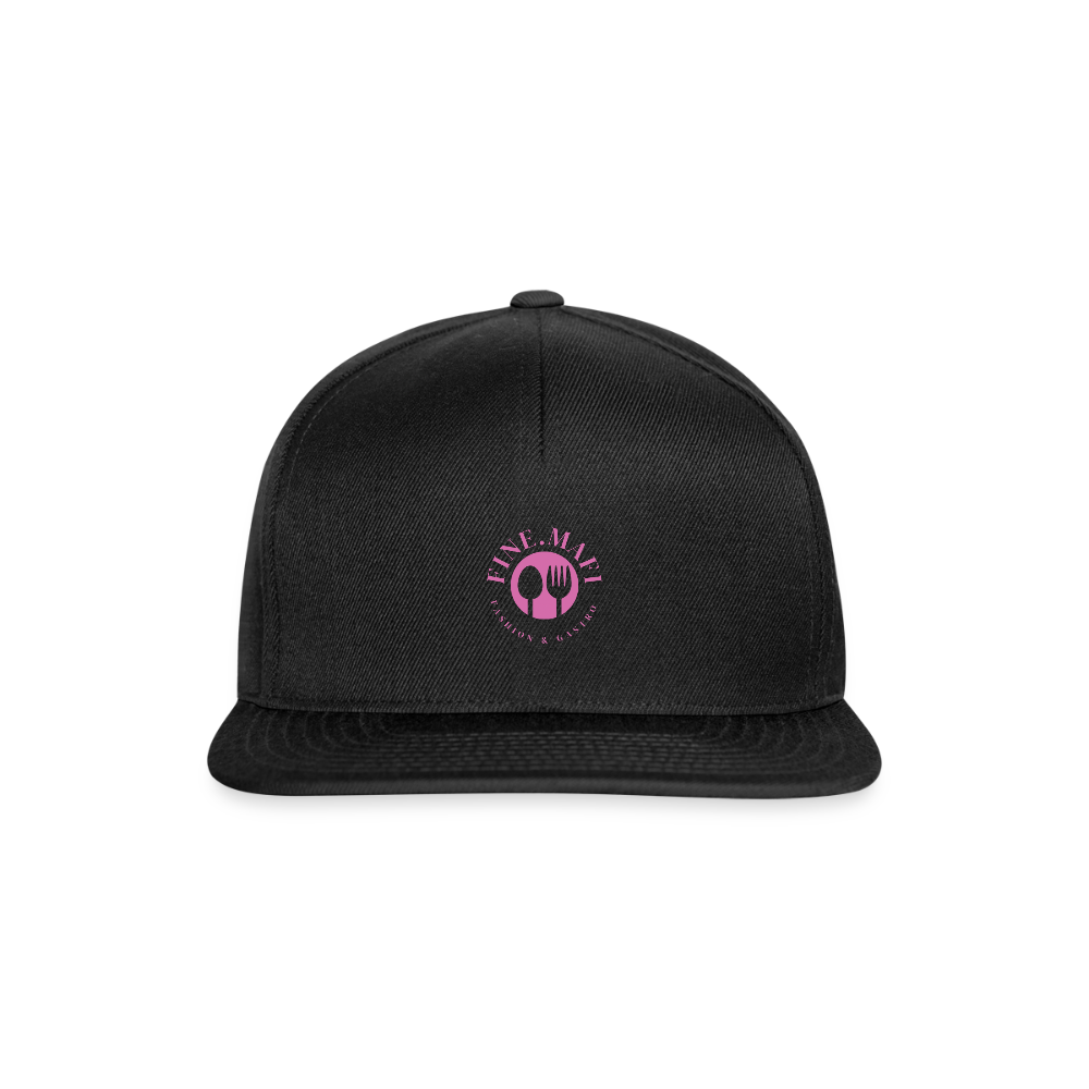 Snapback Cap FINE.MAFI - Schwarz/Schwarz