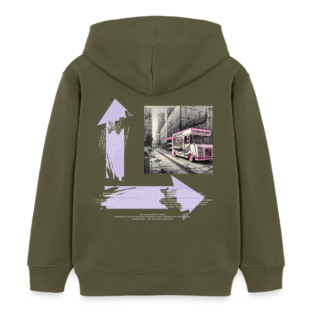 Gastrokids Unisex Bio-Hoodie CW - Khaki