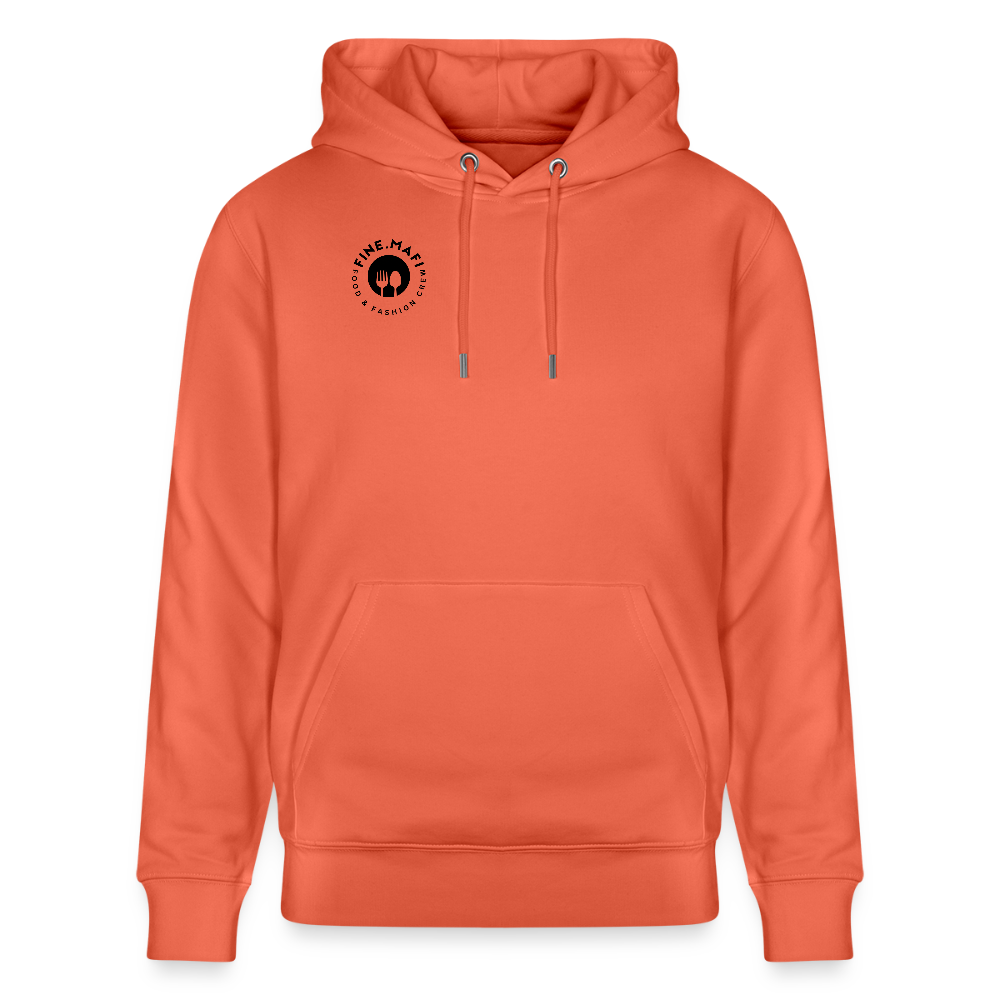 FINE.MAFI Relaxed Hoodie CREW - Hellrot