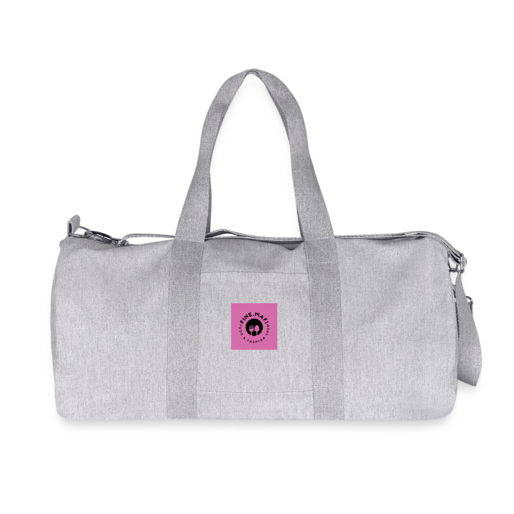 FINE.MAFI recycelte Canvas Duffle Bag - Grau meliert