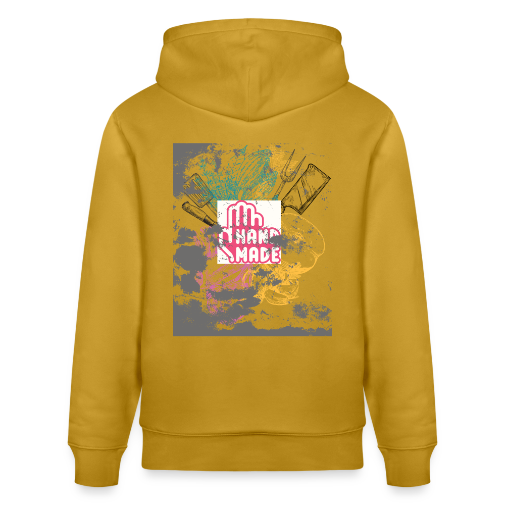 FINE.MAFI Bio Relaxed Hoodie CREW - Ocker