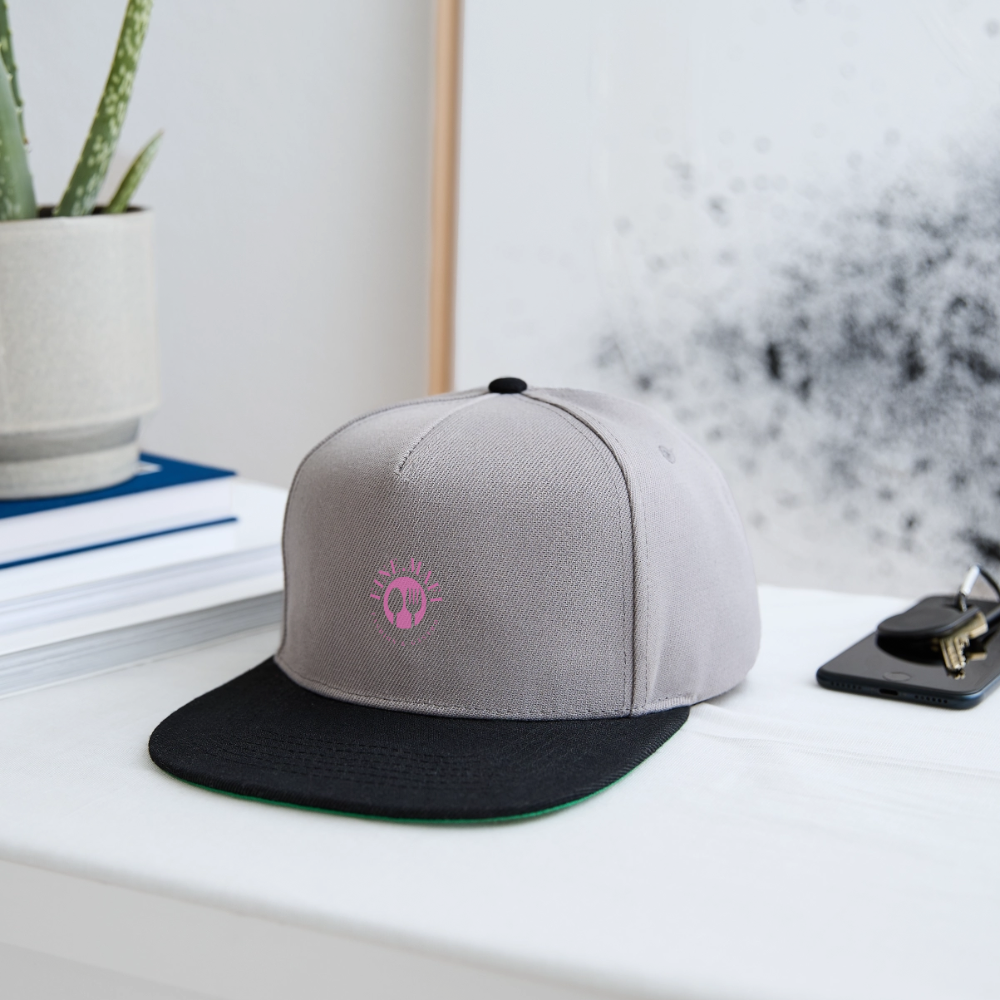 Snapback Cap FINE.MAFI - Graphit/Schwarz