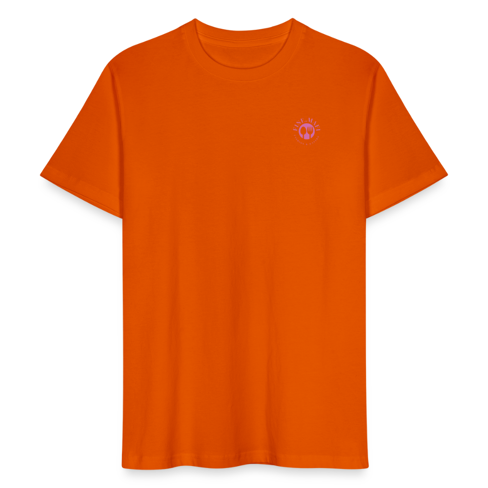 FOOD LOVE Männer Bio-T-Shirt CW - Tieforange