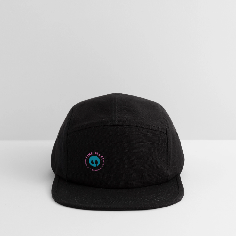 Canvas Camper Cap - Schwarz