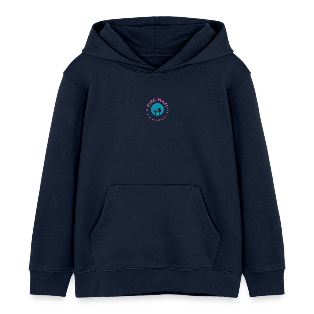 GASTROKIDS Kinder Bio-Hoodie CREW - Navy